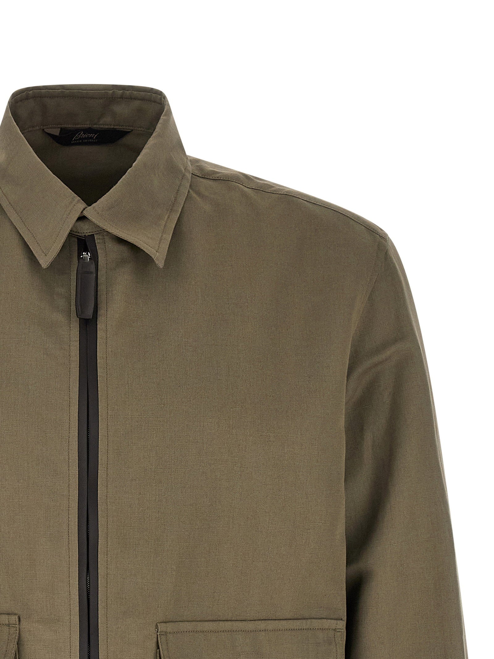 Brioni Brioni Linen Cotton Blouson