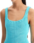 Hunza G. Hunza G. one-piece square neck swims