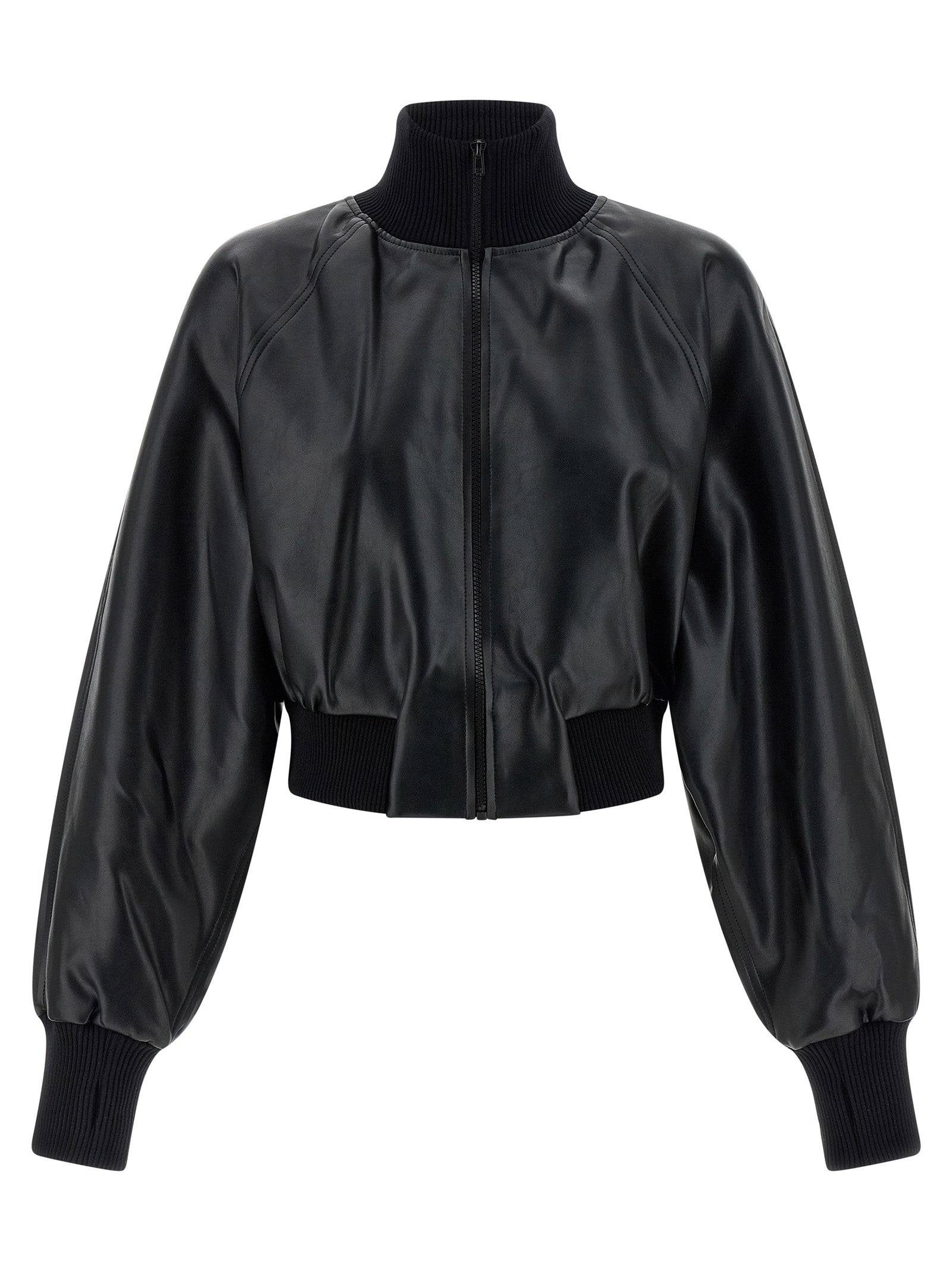 Norma Kamali Norma Kamali High Neck Bomber Jacket