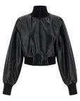 Norma Kamali Norma Kamali High Neck Bomber Jacket