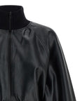 Norma Kamali Norma Kamali High Neck Bomber Jacket