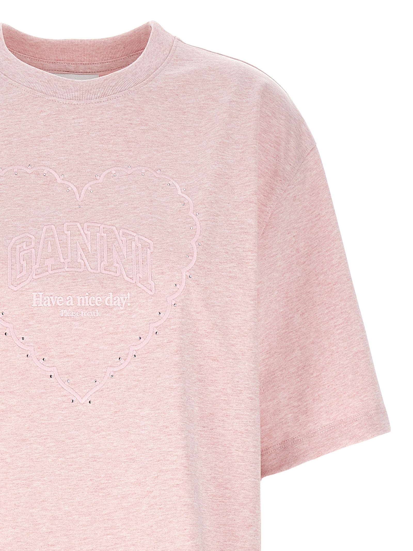 Ganni Ganni Heart T-shirt