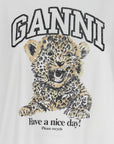 Ganni Ganni Leopard T-shirt