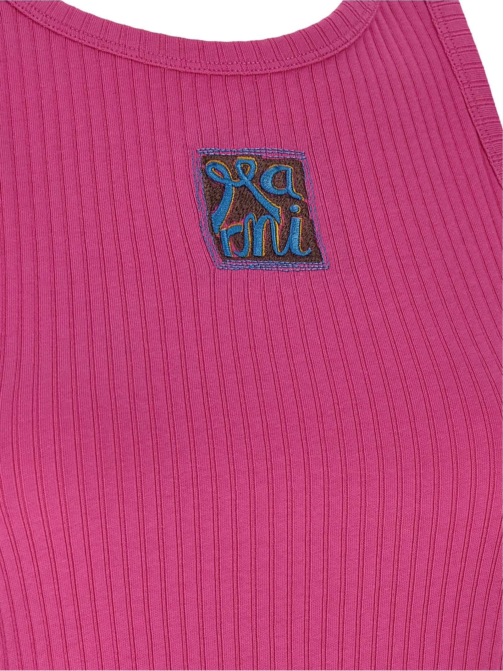 Marni Marni Logo Patch Tank Top