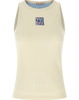 Marni Marni Logo Patch Tank Top