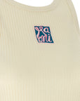 Marni Marni Logo Patch Tank Top