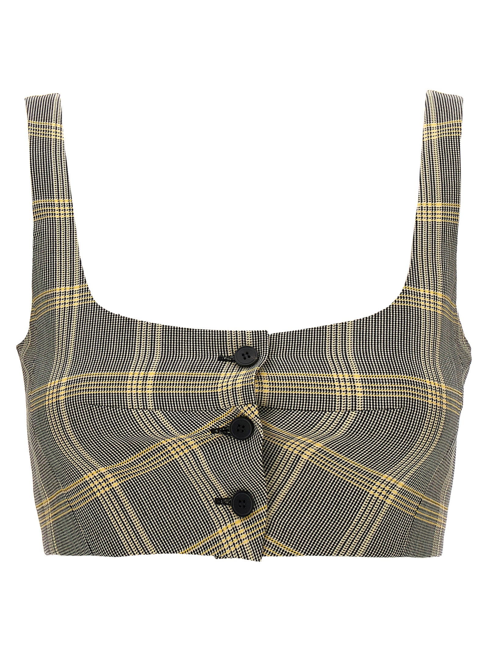 Marni Marni Top Cropped Check
