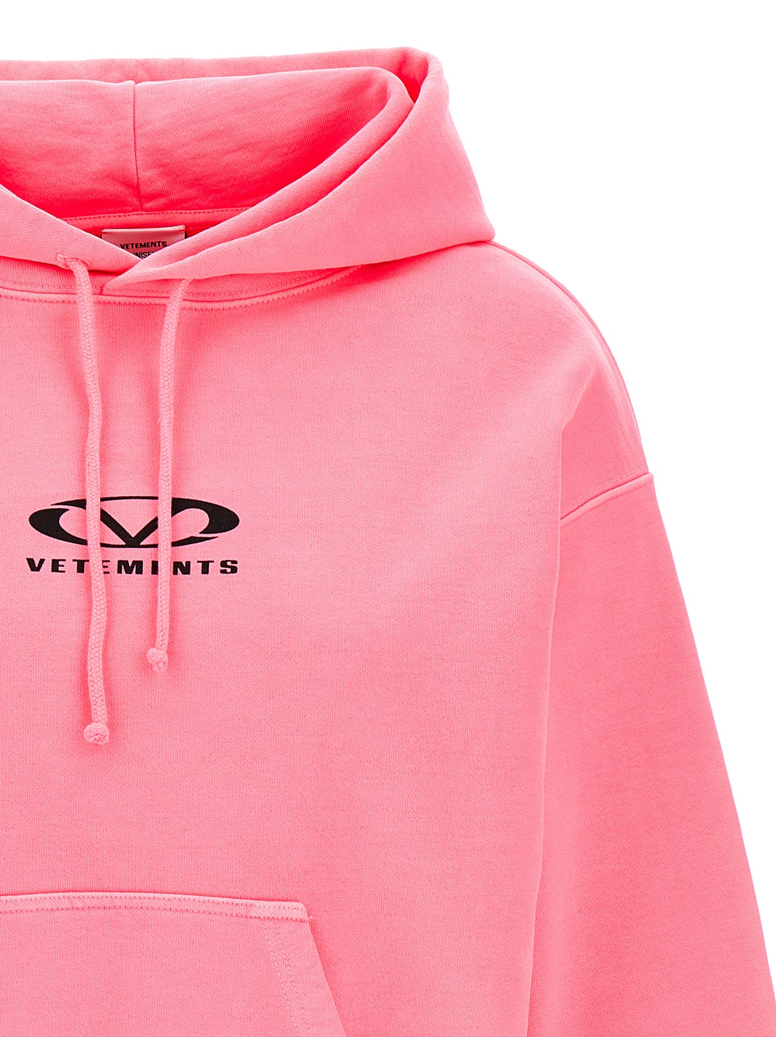 Vetements Vetements Oval Logo Hoodie