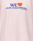 Alexander Wang Alexander Wang We Love Our Customers Sweatshirt