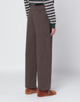 Dunst Dunst Brown cotton trousers