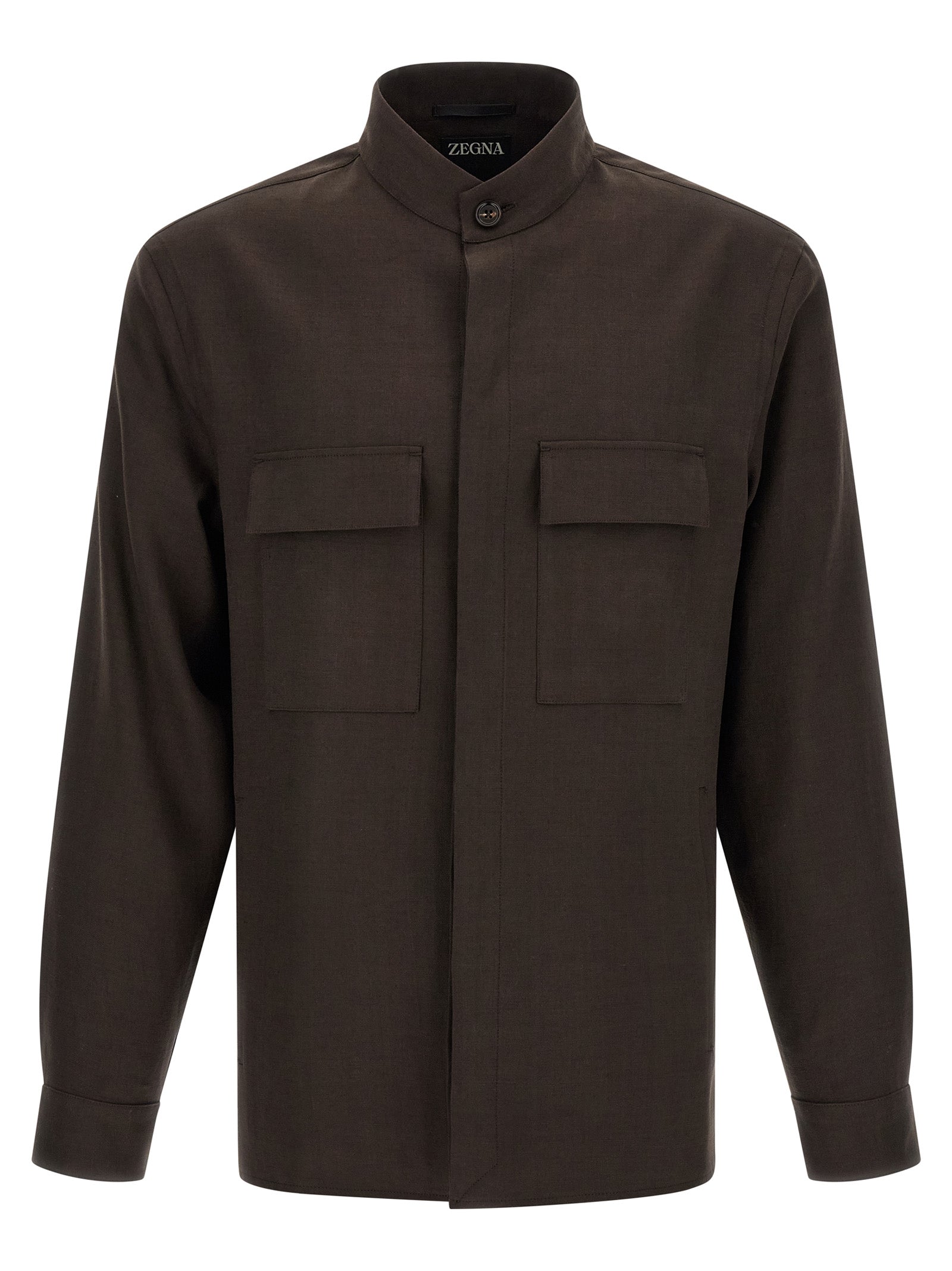 Zegna Zegna Oasi Lino Overshirt