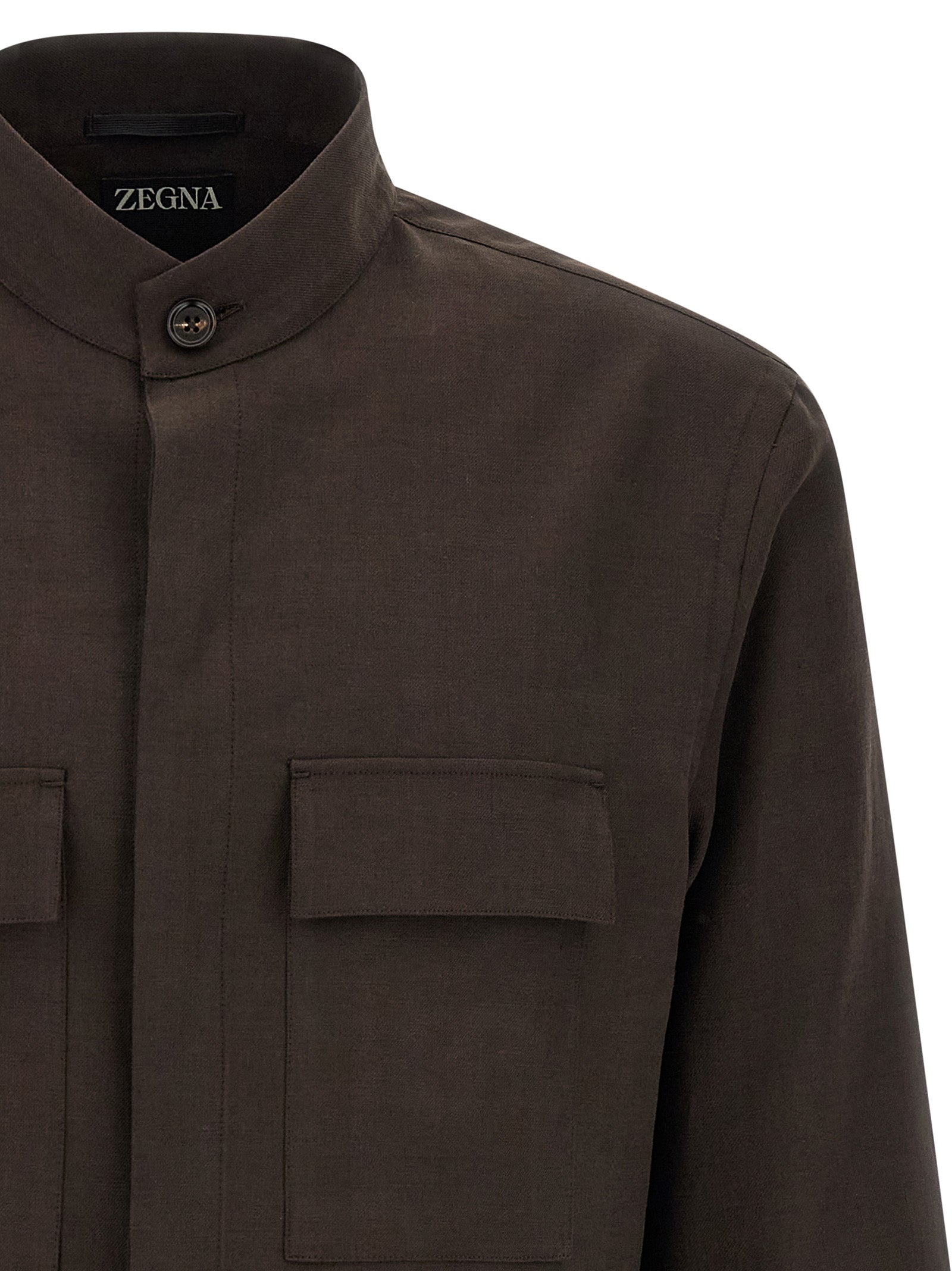Zegna Zegna Oasi Lino Overshirt