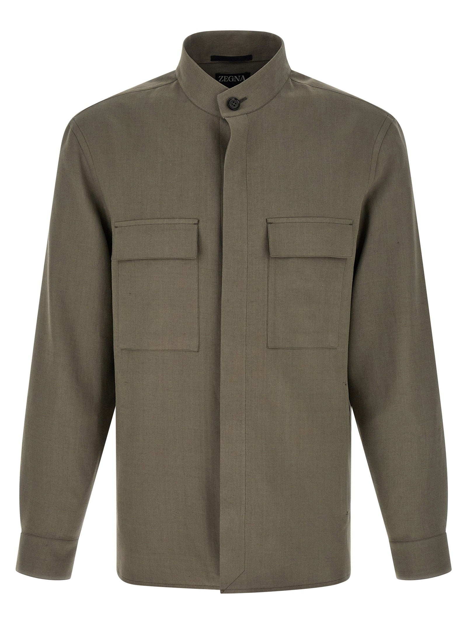 Zegna Zegna Oasi Lino Overshirt