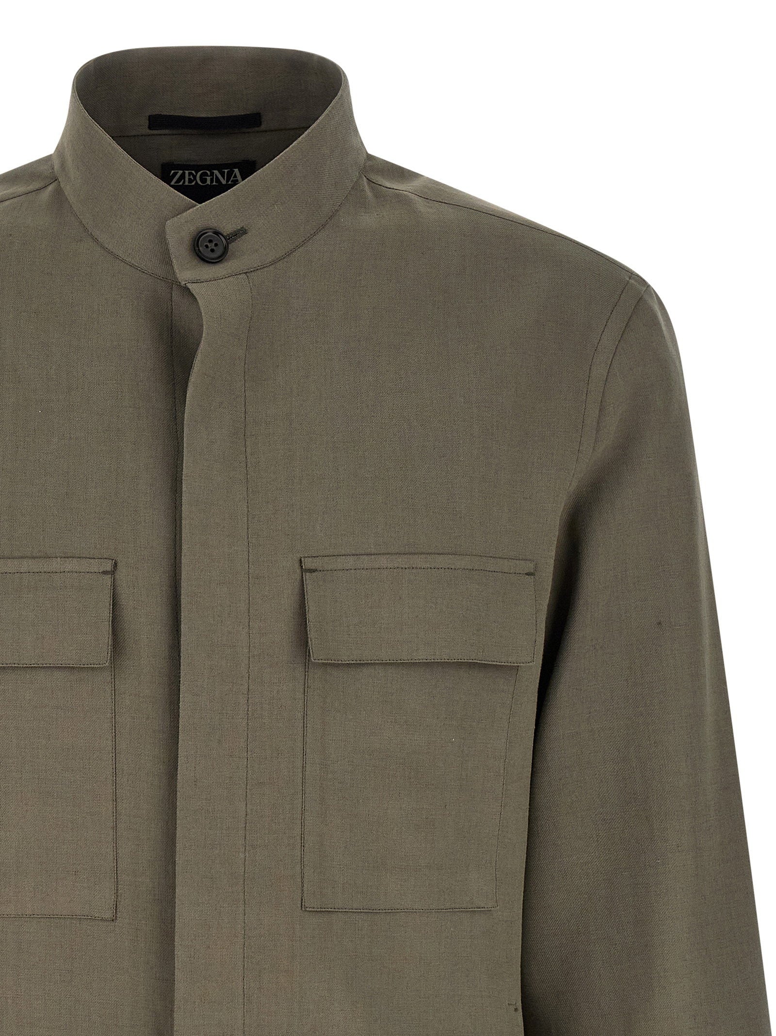 Zegna Zegna Oasi Lino Overshirt