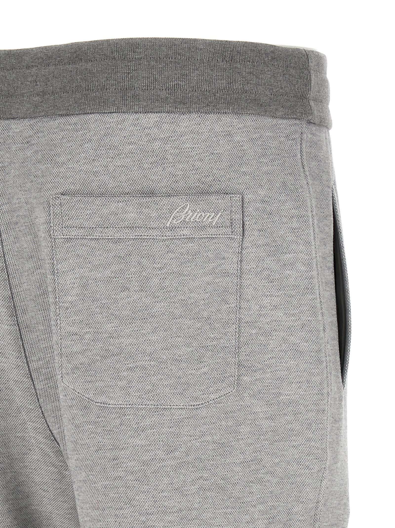 Brioni Brioni Piqué Cotton Joggers