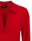 Brioni Brioni Cashmere And Silk Polo Shirt