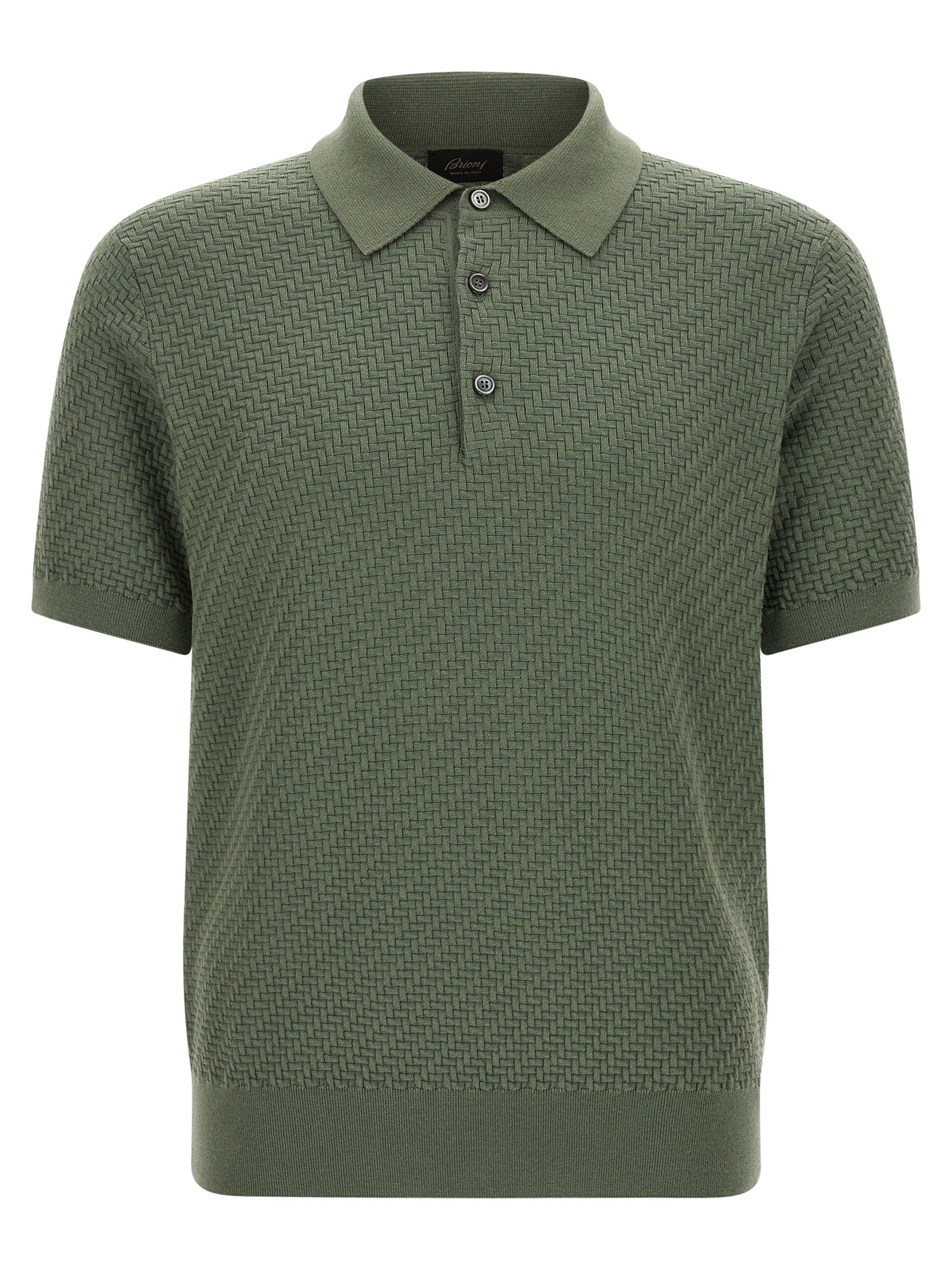 Brioni Brioni Weaving Polo Plot