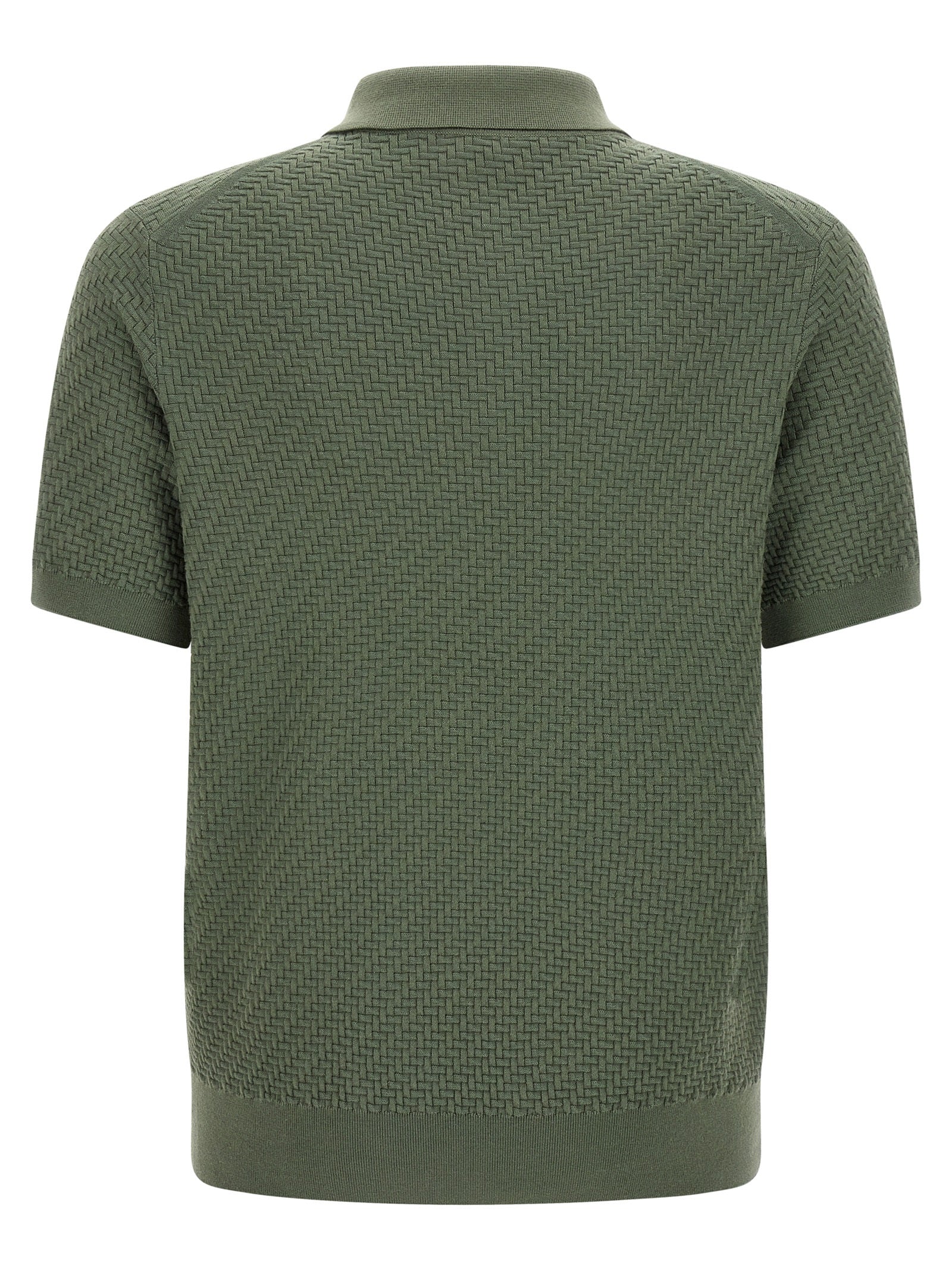 Brioni Brioni Weaving Polo Plot