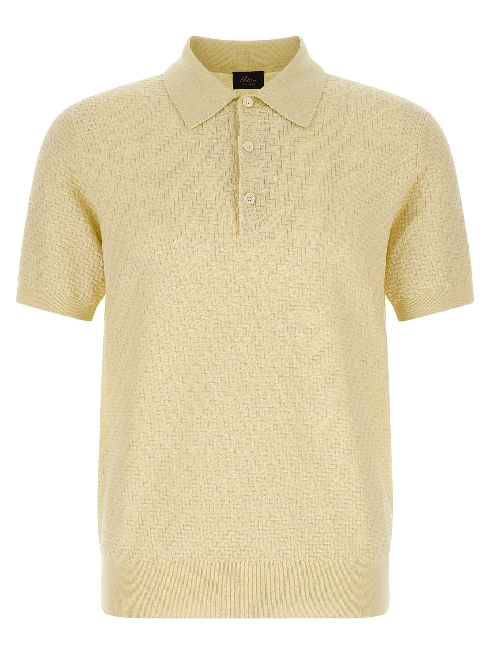 Brioni Brioni Weaving Polo Plot