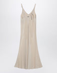 Sportmax Sportmax Ivory dress with adjustable strap