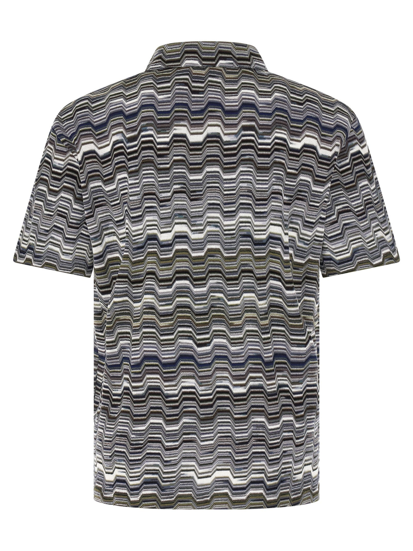 Missoni Missoni Irregular Zigzag Polo Shirt