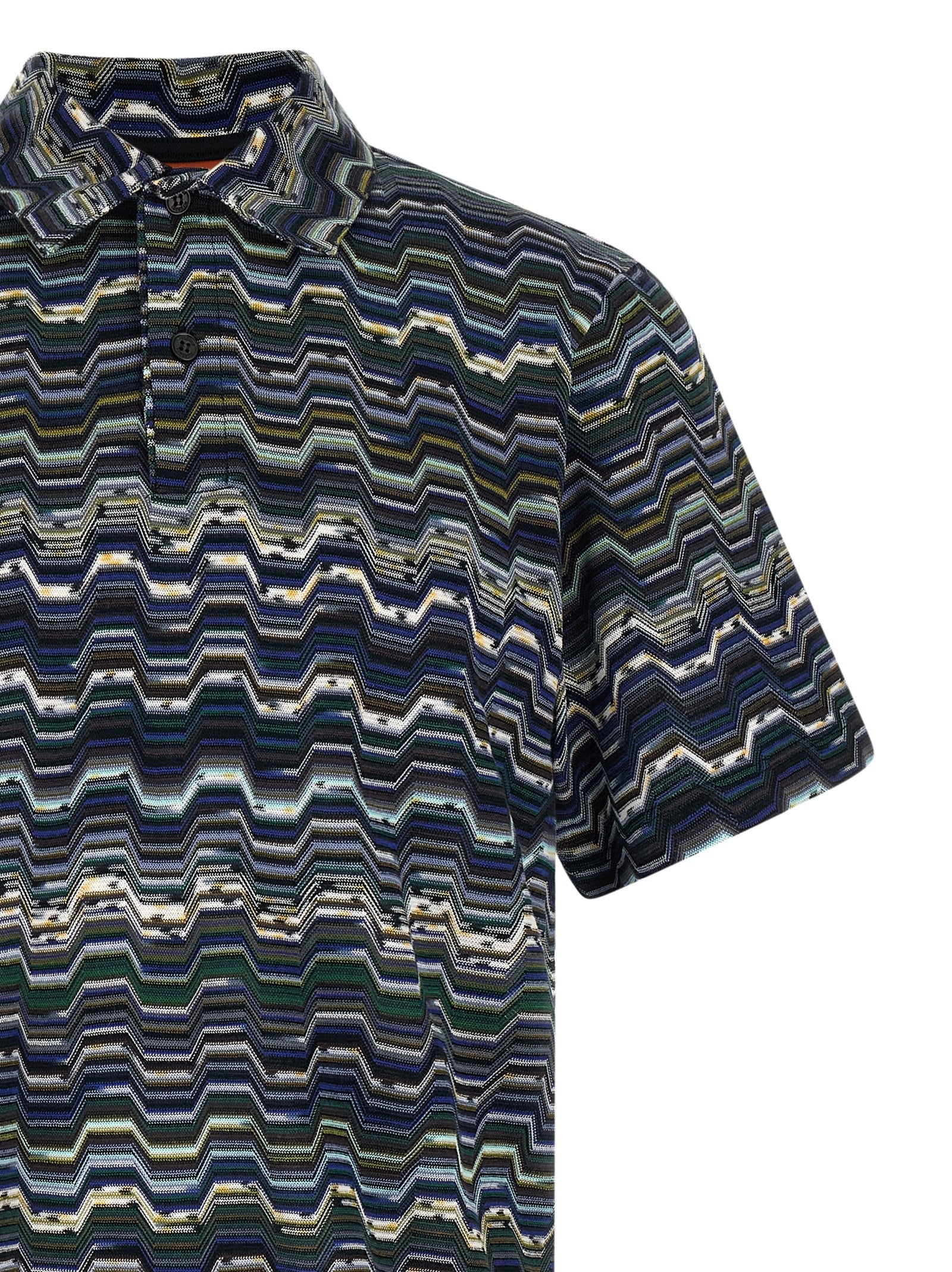 Missoni Missoni Zigzag Polo Shirt