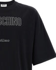 Moschino Moschino Rhinestone Logo T-shirt