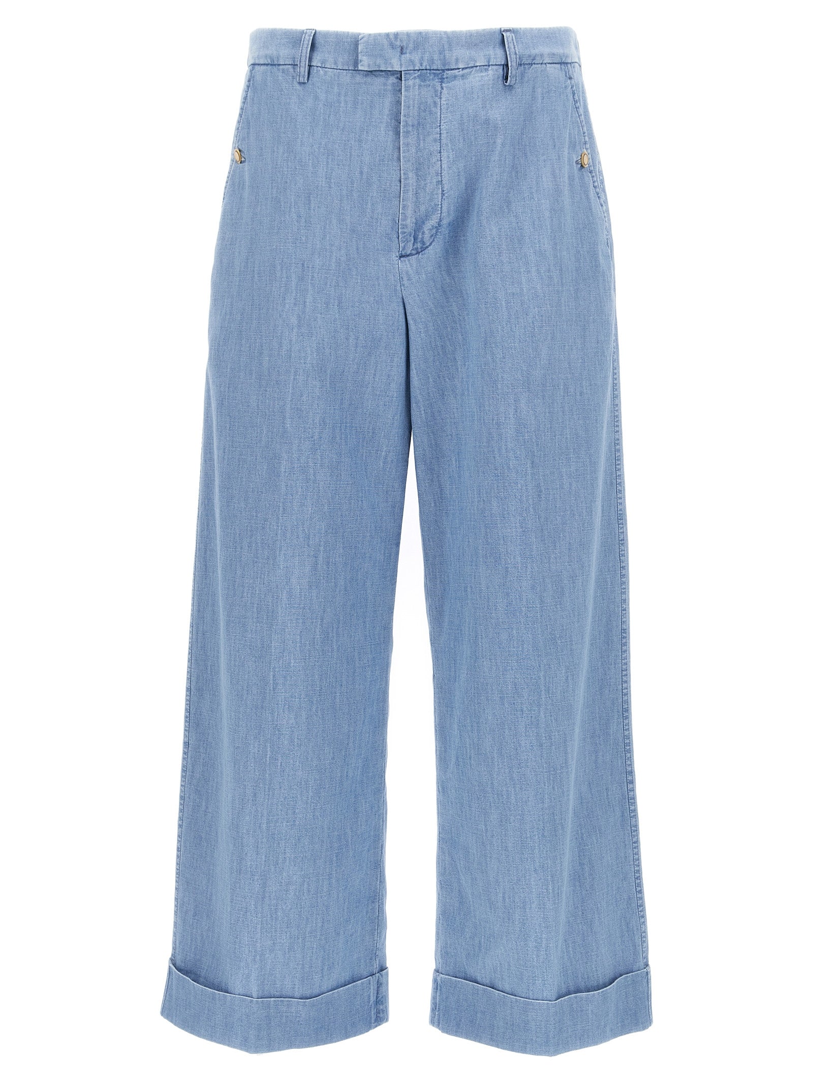 Valentino Garavani Valentino Garavani Turn-up Jeans