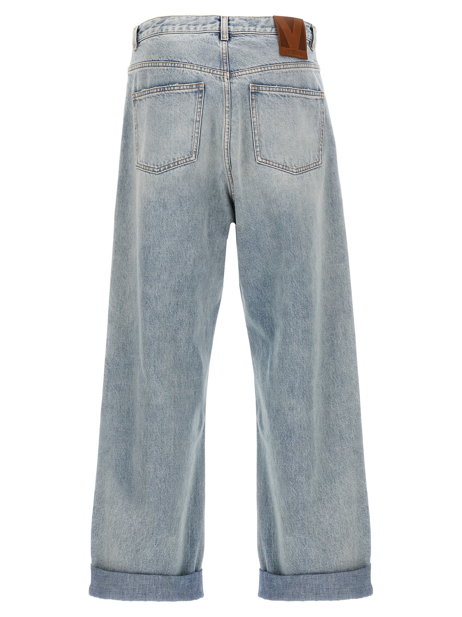 Valentino Garavani Valentino Garavani Turn-up Jeans