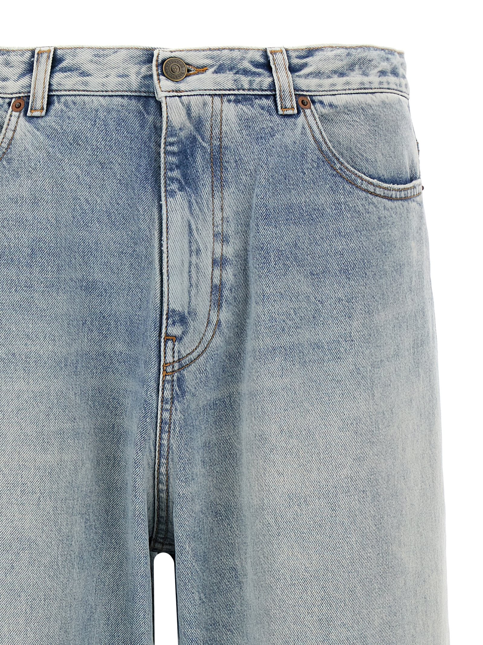 Valentino Garavani Valentino Garavani Turn-up Jeans