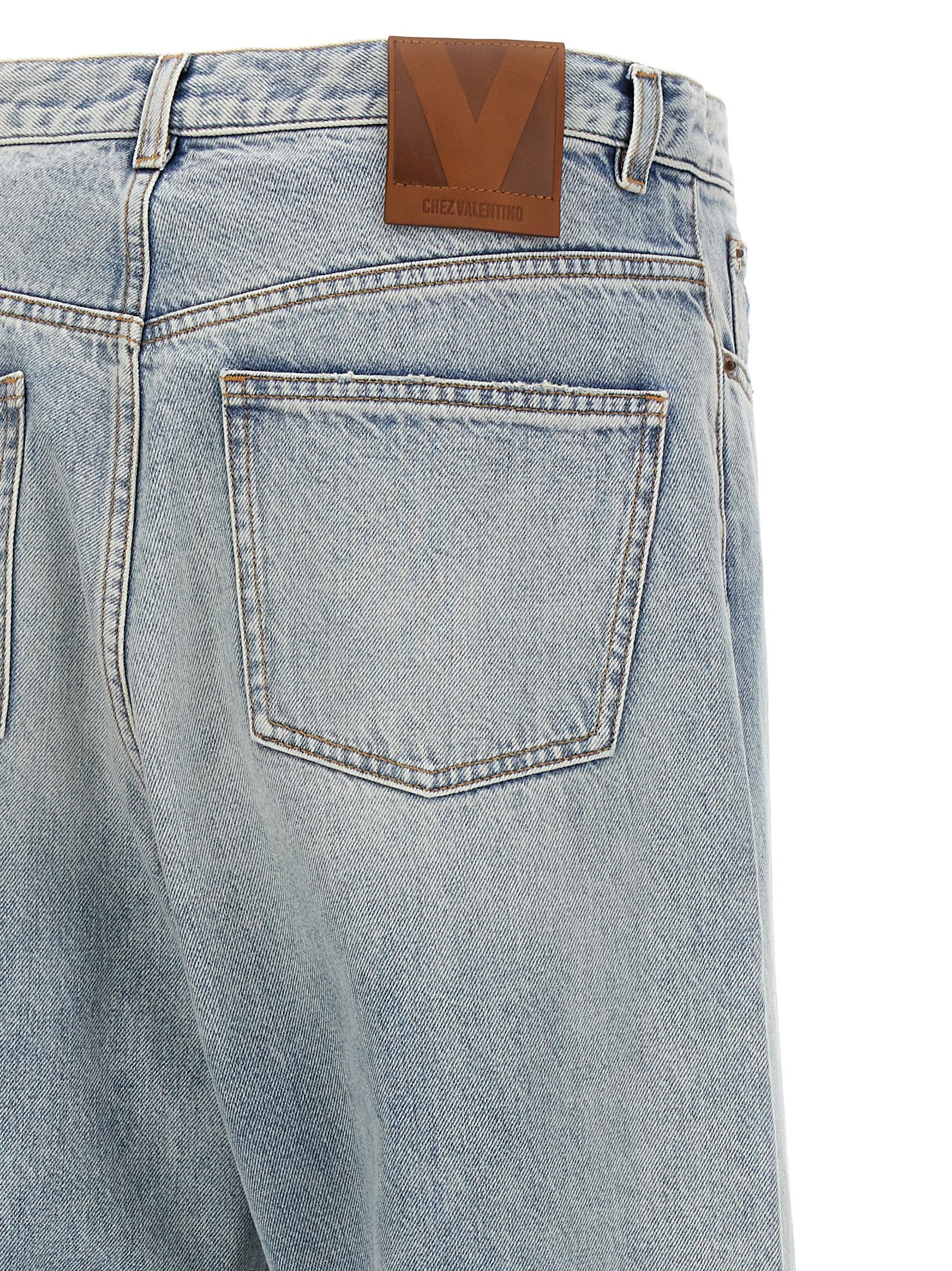 Valentino Garavani Valentino Garavani Turn-up Jeans
