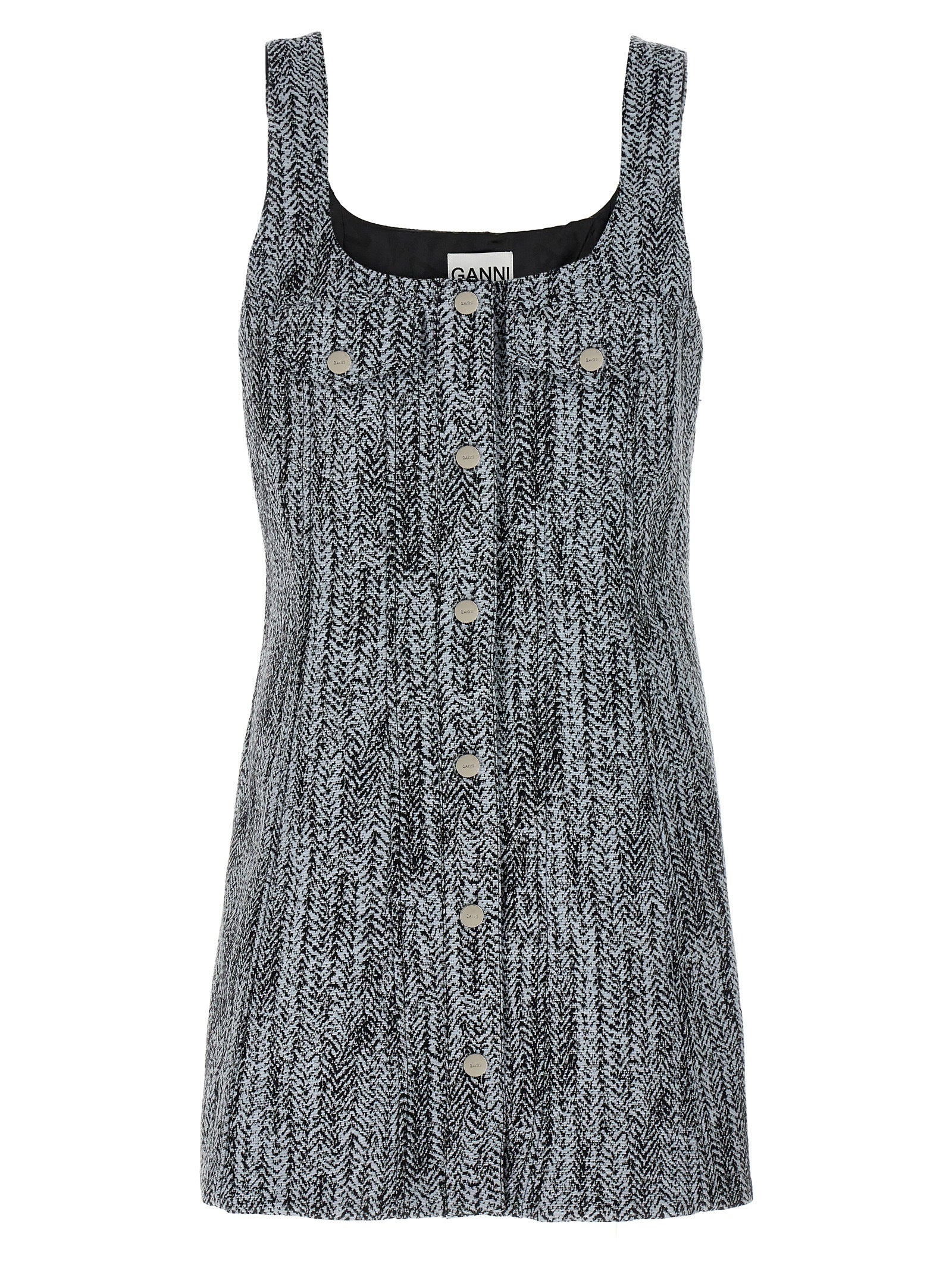 Ganni Ganni Tweed Dress