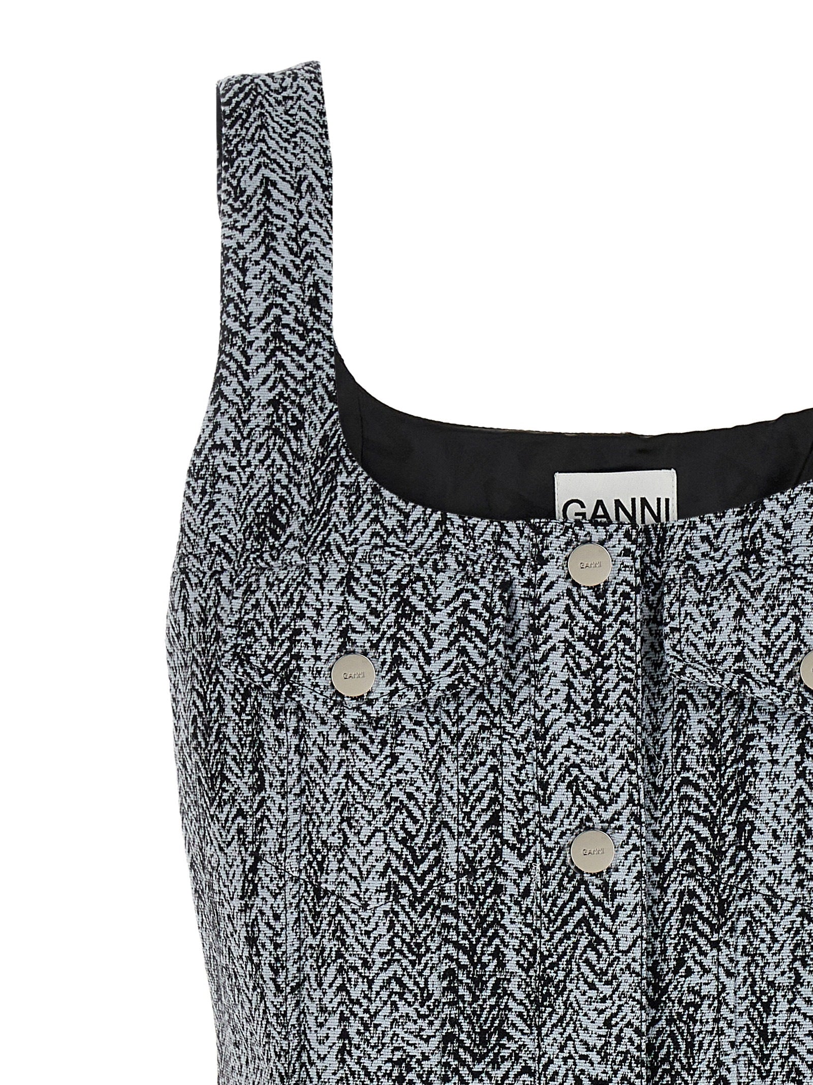 Ganni Ganni Tweed Dress