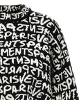 Vetements Vetements Paris Monogram Cropped Sweater