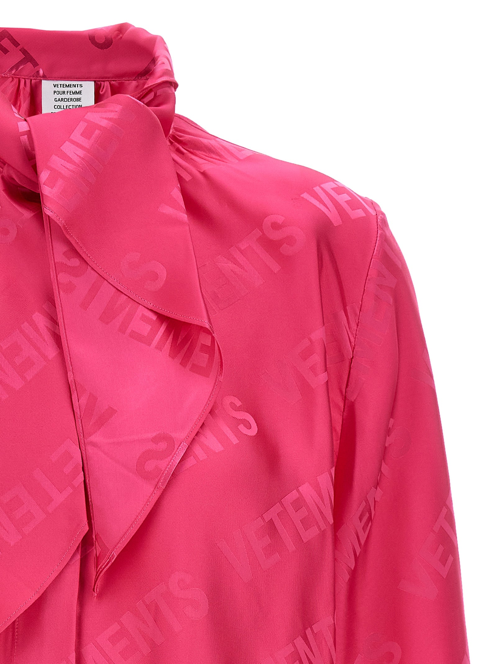 Vetements Vetements Monogram Blouse