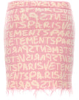Vetements Vetements Graffiti Monogram Skirt
