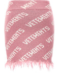Vetements Vetements Iconic Lurex Monogram Skirt