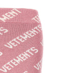 Vetements Vetements Iconic Lurex Monogram Skirt
