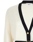 Bally Bally Jacquard Logo Cardigan