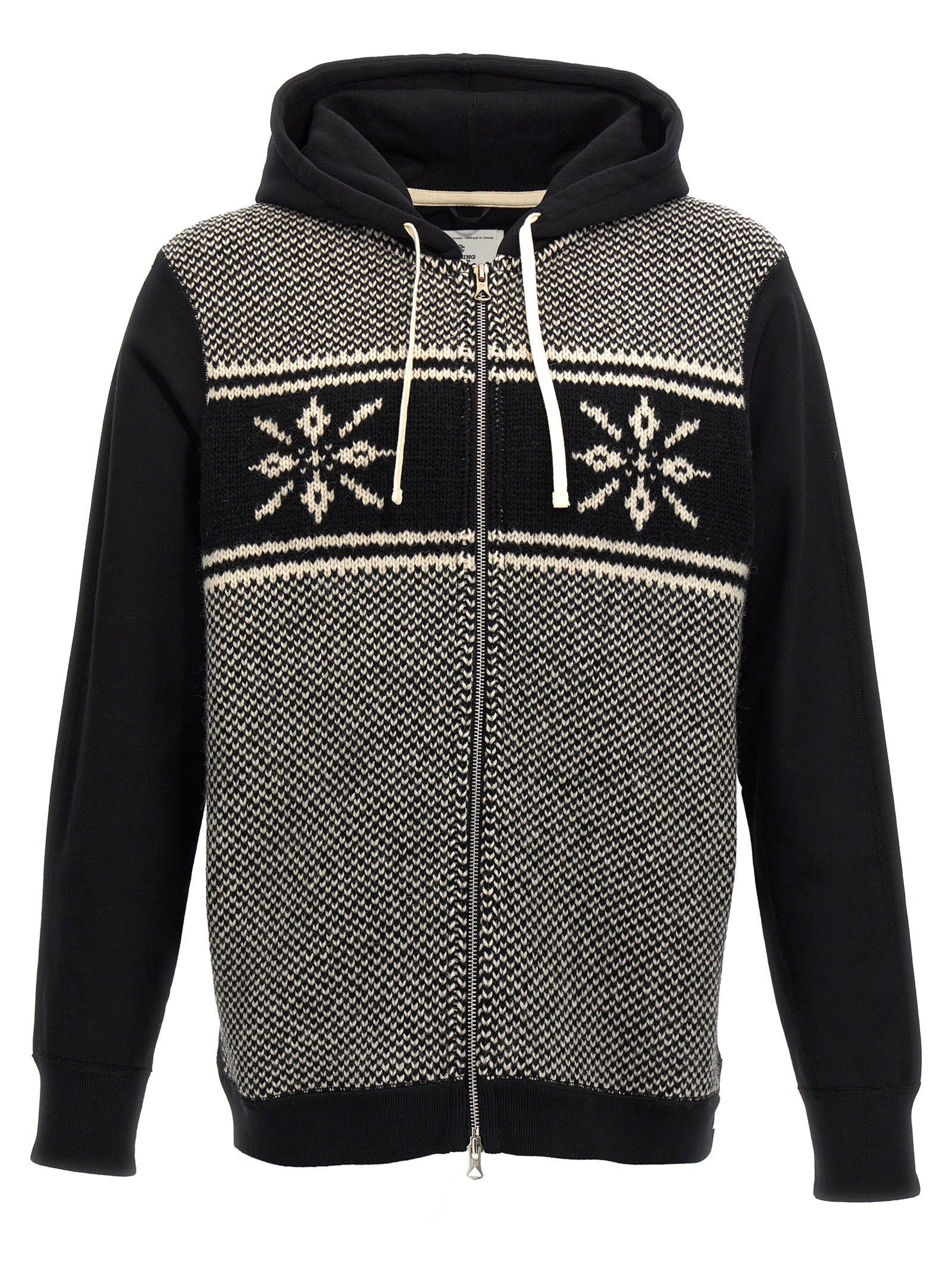 Junya Watanabe Junya Watanabe Jacquard Insert Hoodie
