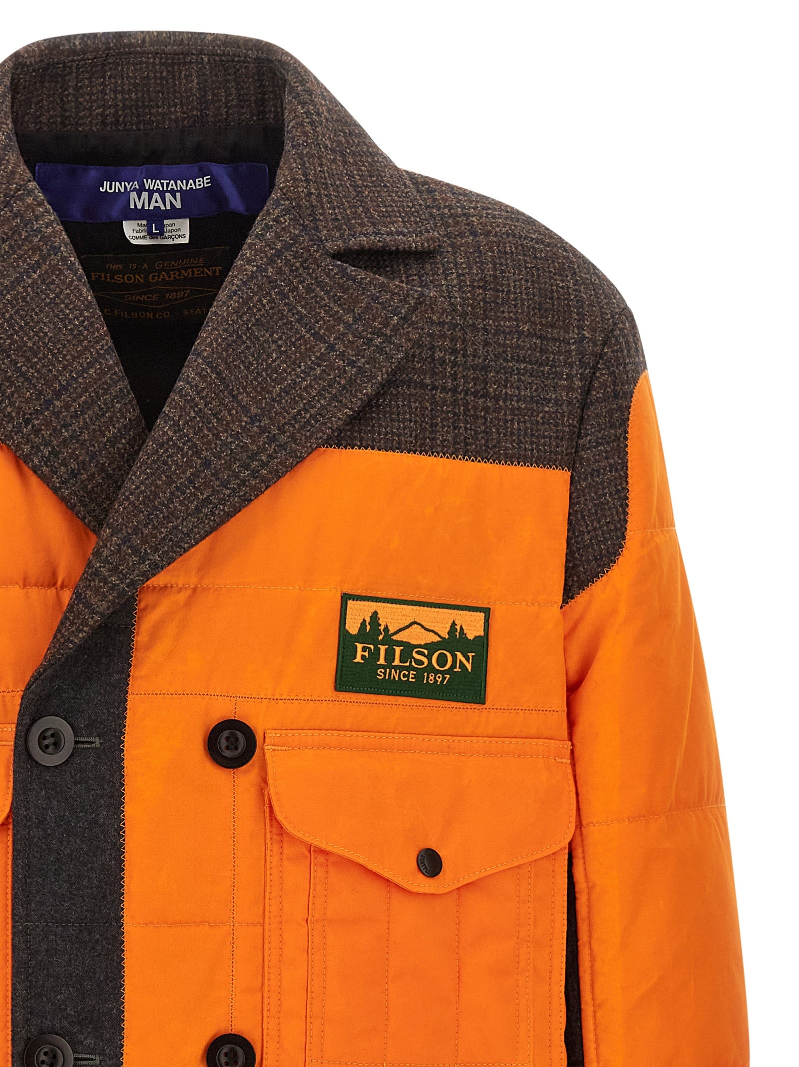 Junya Watanabe Filson X Junya Watanabe Patchwork Coat