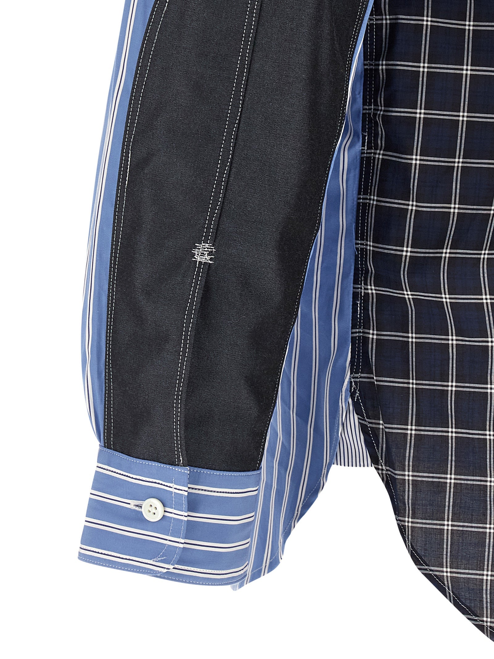 Junya Watanabe Junya Watanabe Patchwork Shirt