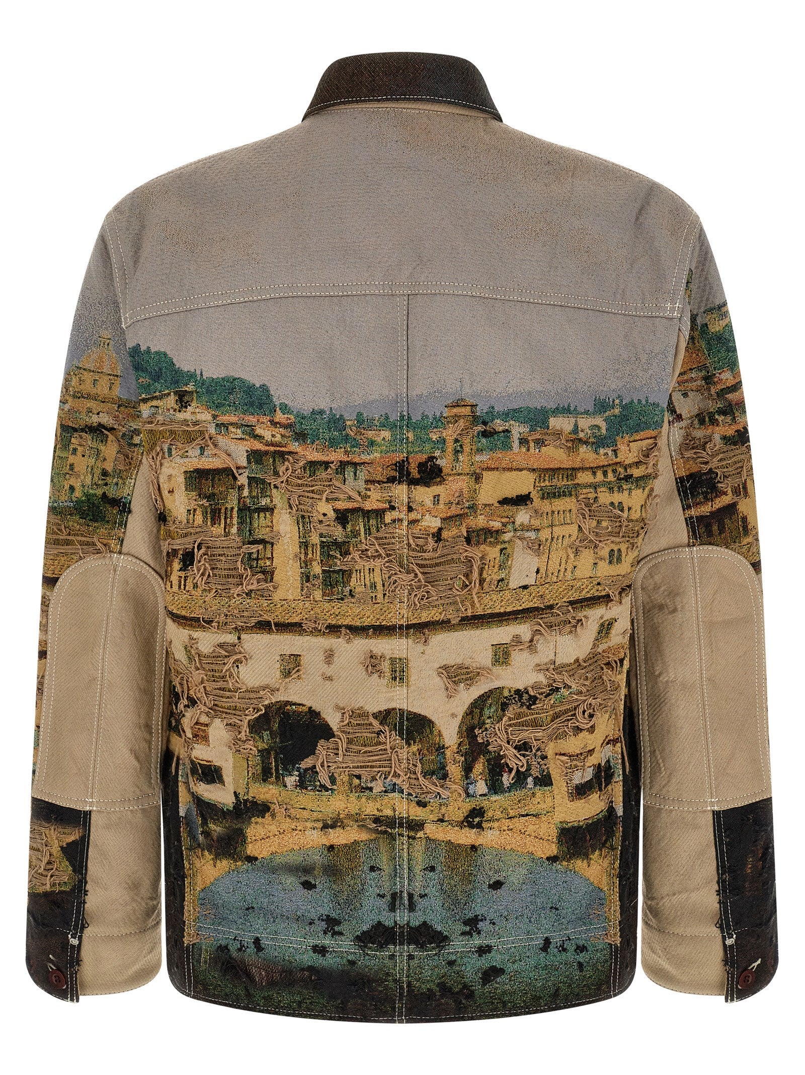 Junya Watanabe Junya Watanabe Jacquard Square Jacket