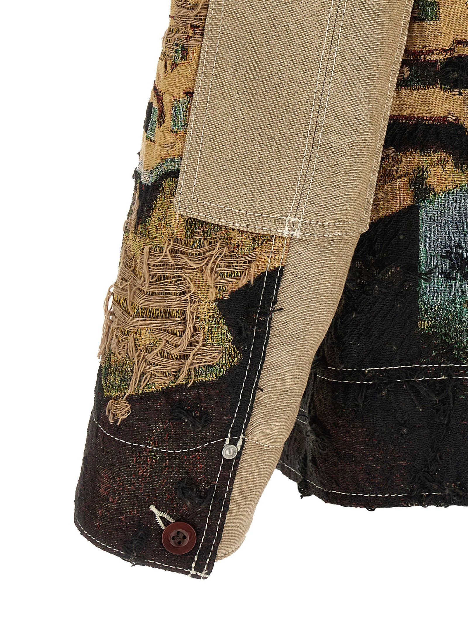 Junya Watanabe Junya Watanabe Jacquard Square Jacket