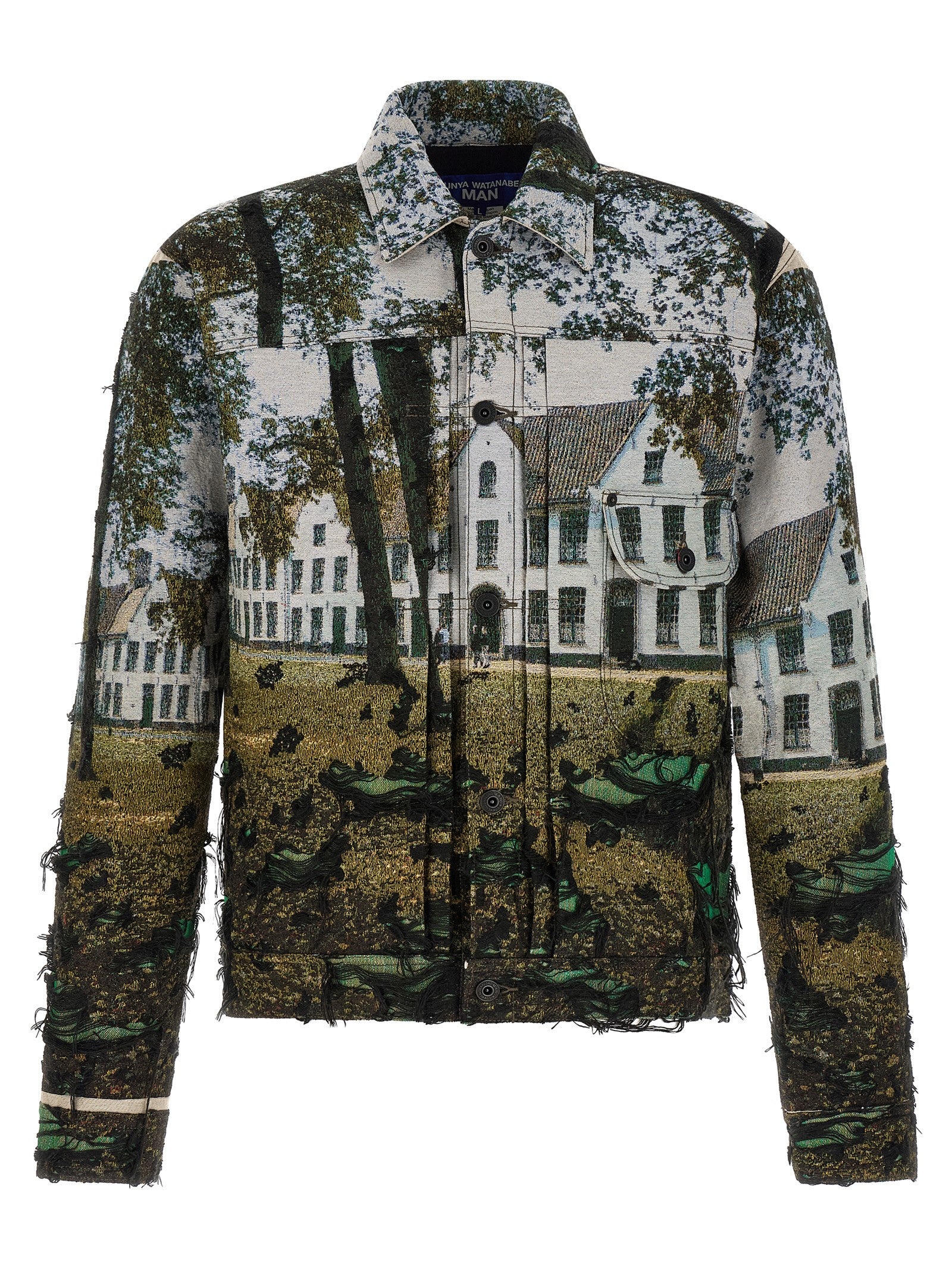 Junya Watanabe Junya Watanabe Jacquard Square Jacket