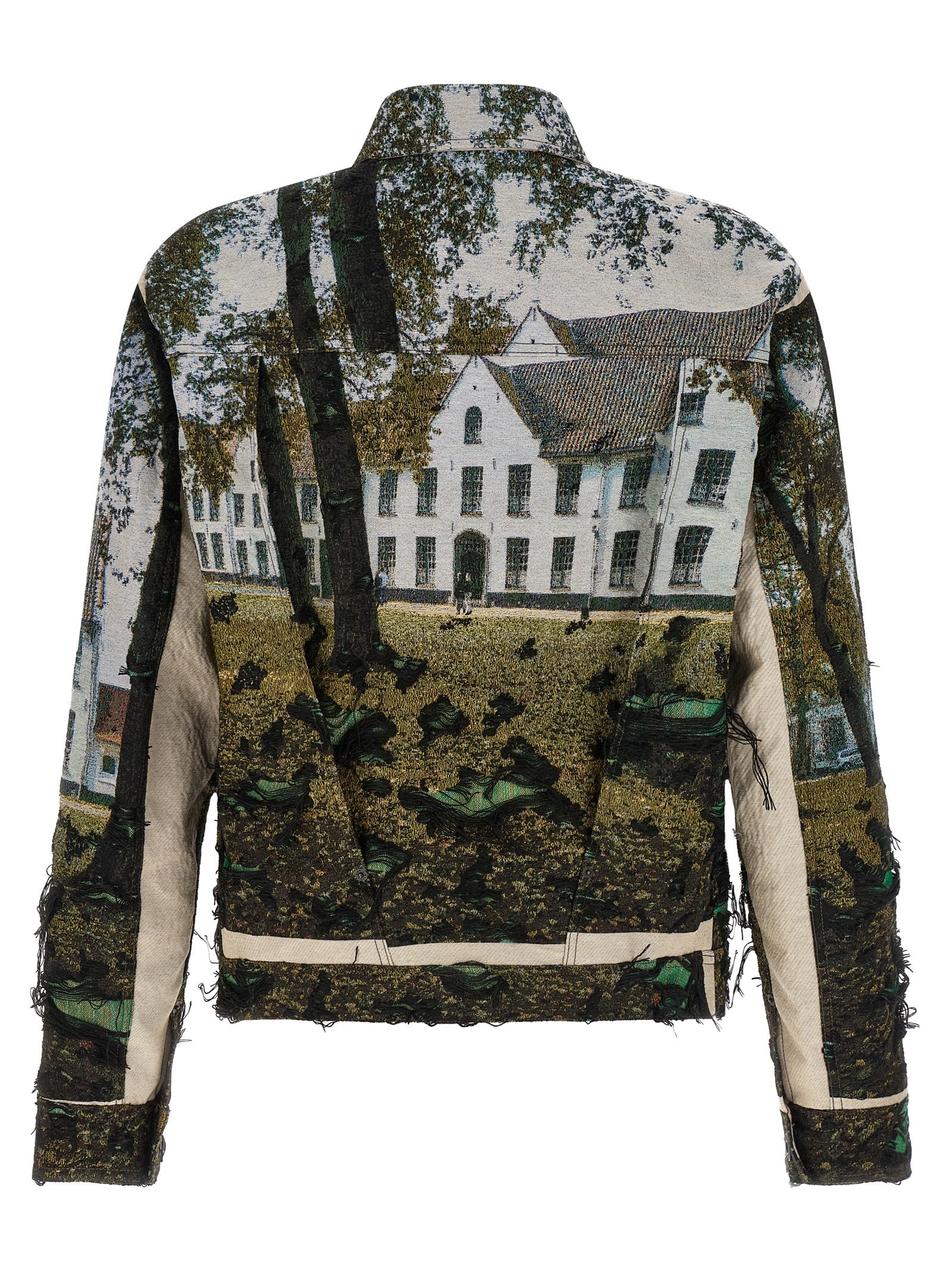 Junya Watanabe Junya Watanabe Jacquard Square Jacket