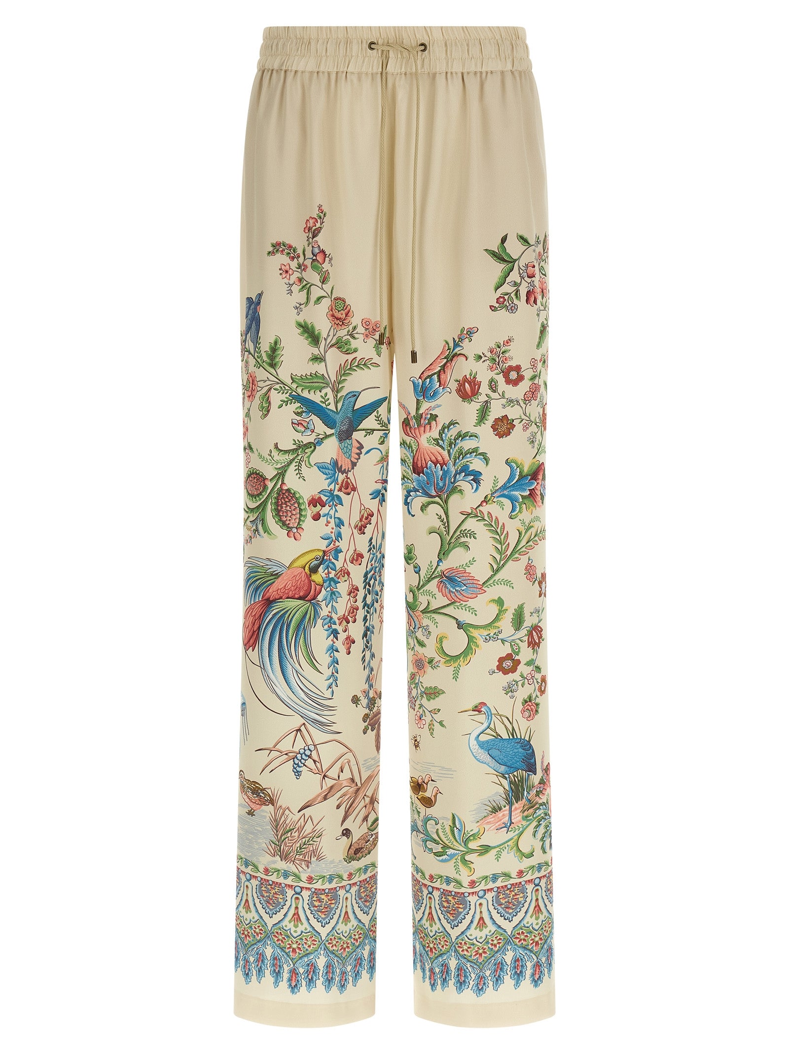Etro Etro Flora And Fauna Printed Trousers