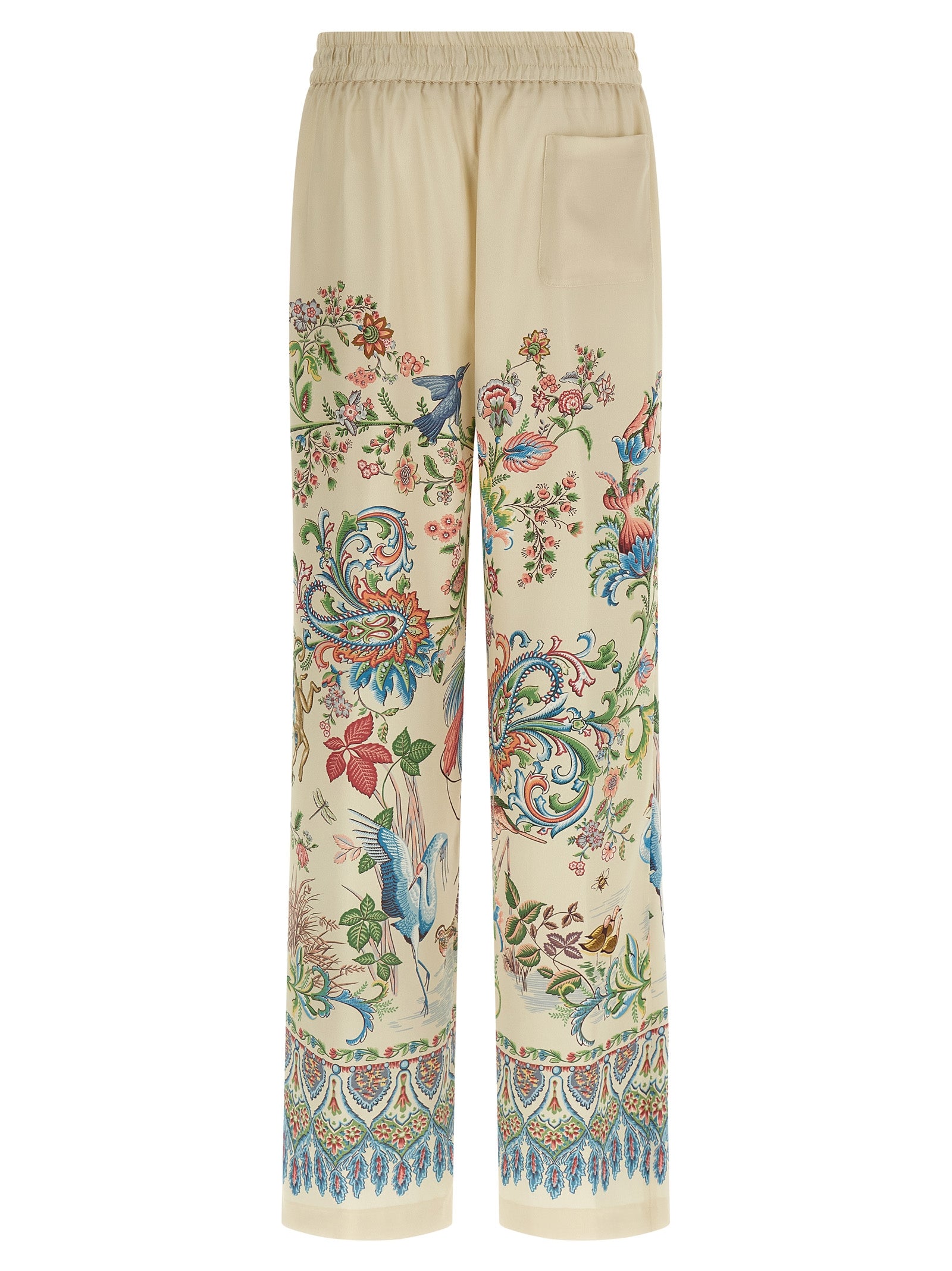 Etro Etro Flora And Fauna Printed Trousers