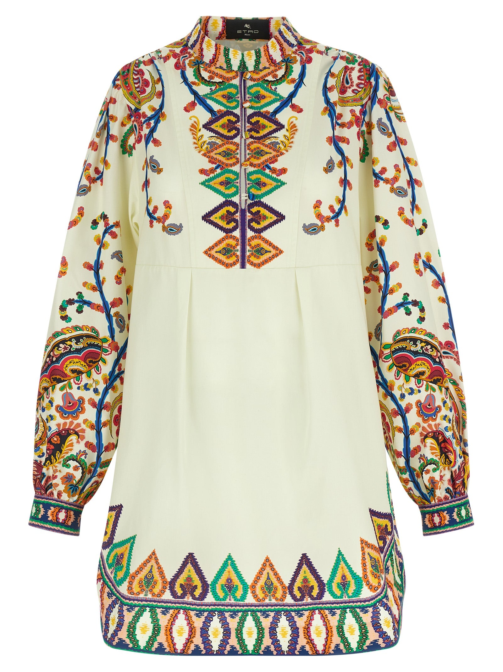 Etro Etro Printed Poplin Dress
