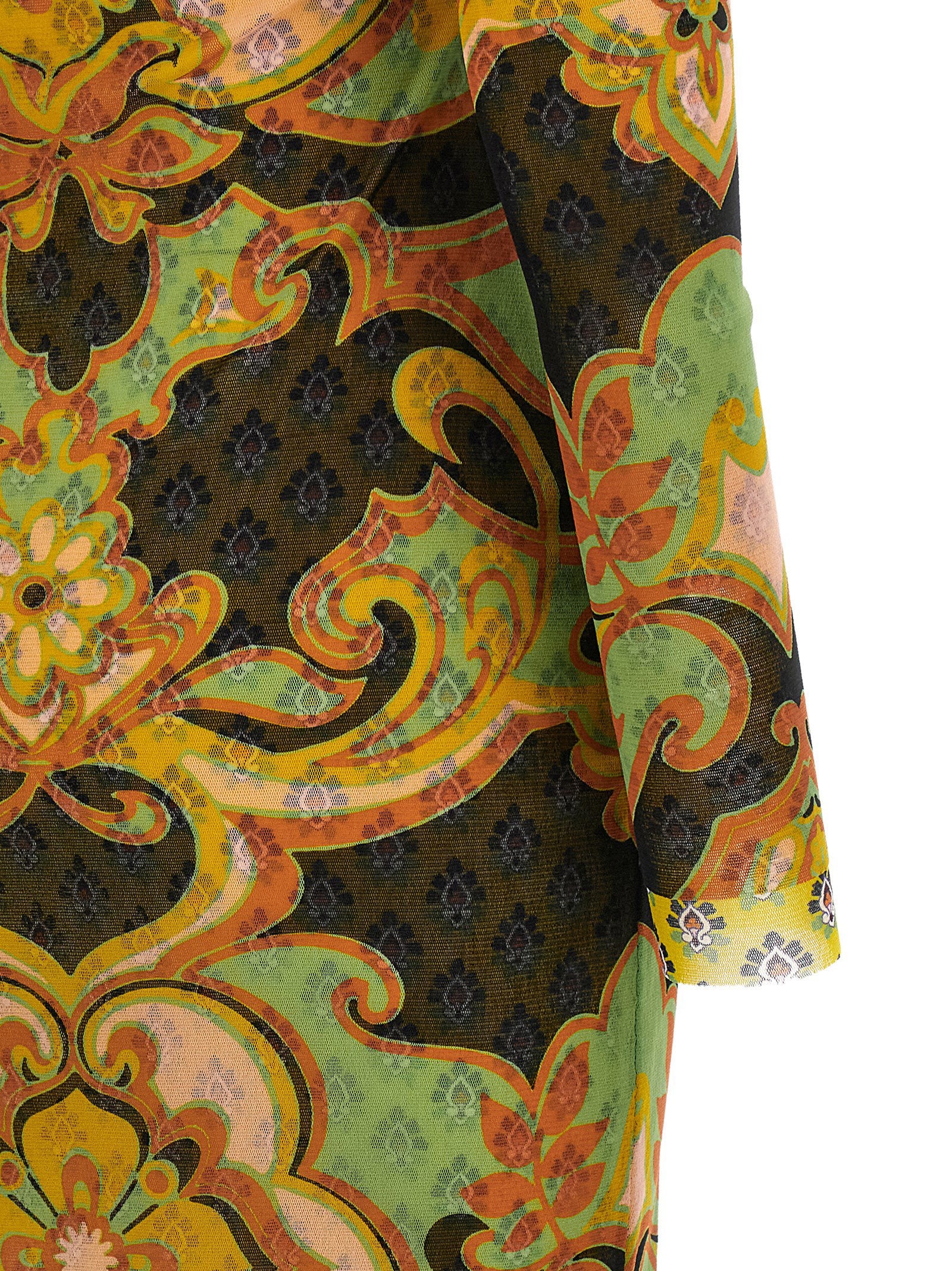 Etro Etro Asymmetric Double Layer Dress